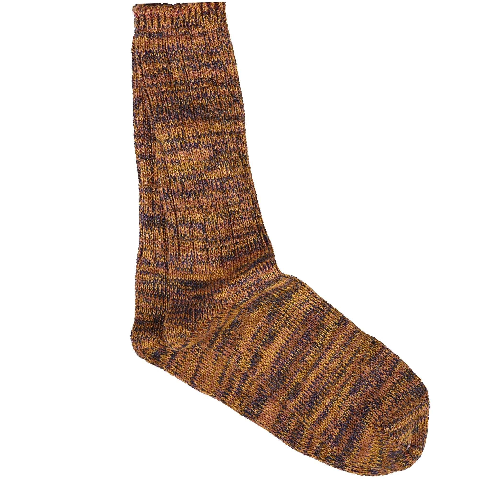 Anonymous Ism 5 Colour Mix Crew Socks - Yellow