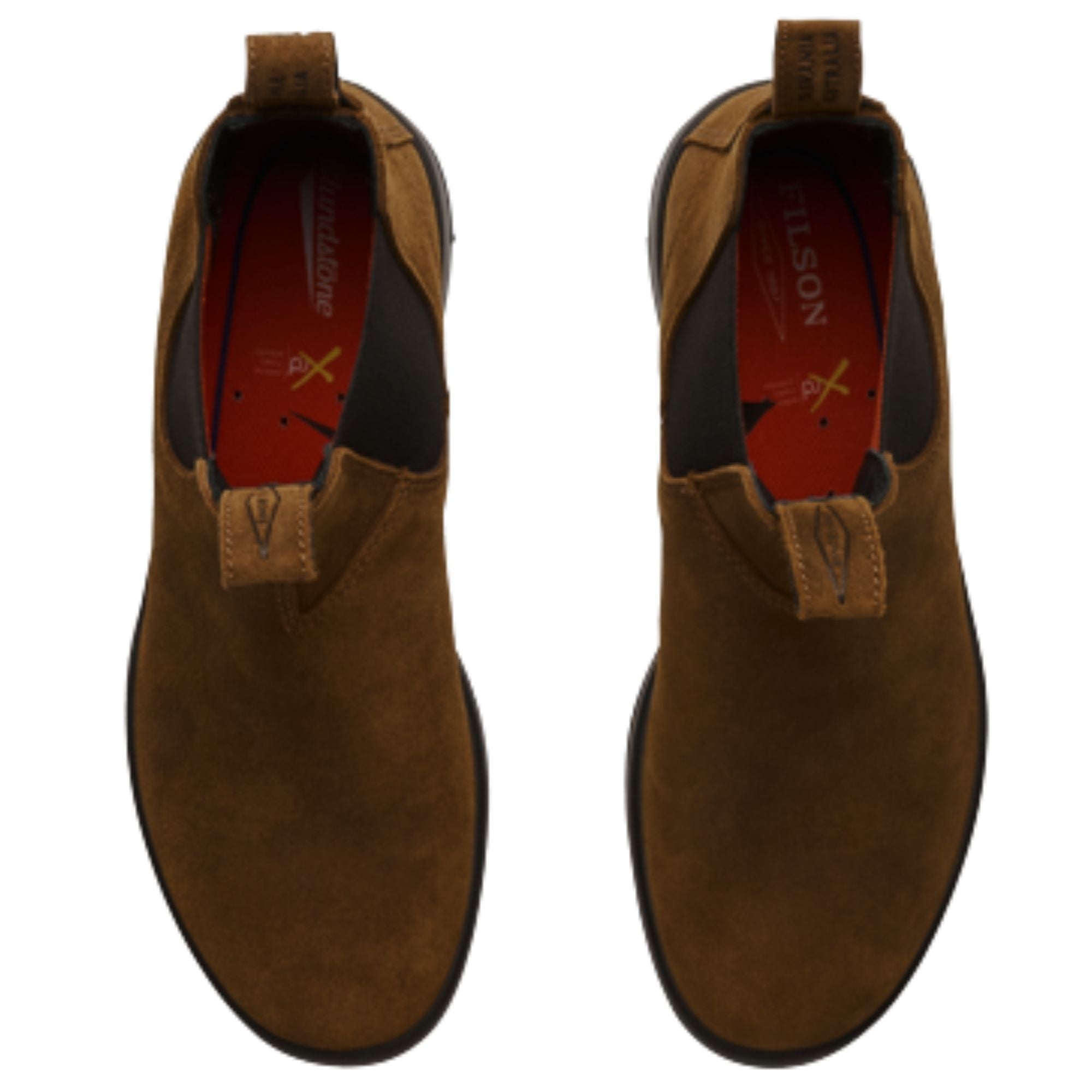 Filson x Blundstone Wax Suede Boots - Sienna Brown