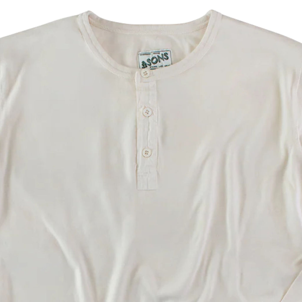AndSons The New Elder Henley Shirt - Raw