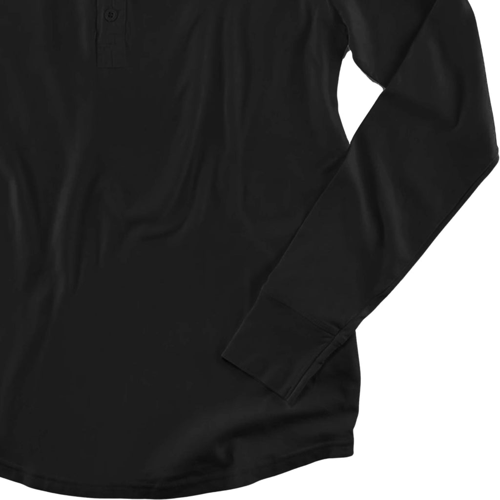 AndSons The New Elder Henley Shirt - Black