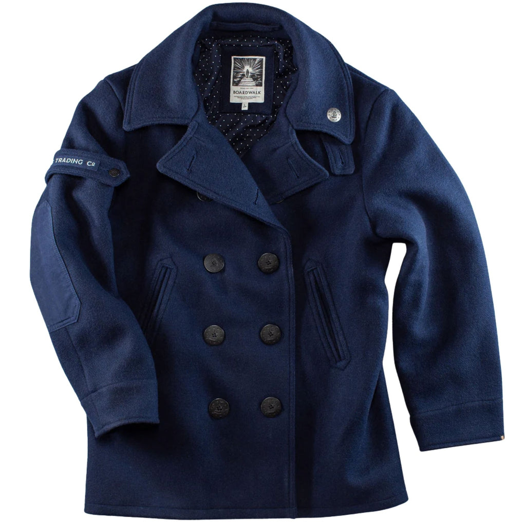 Boardwalk Peacoat - Navy