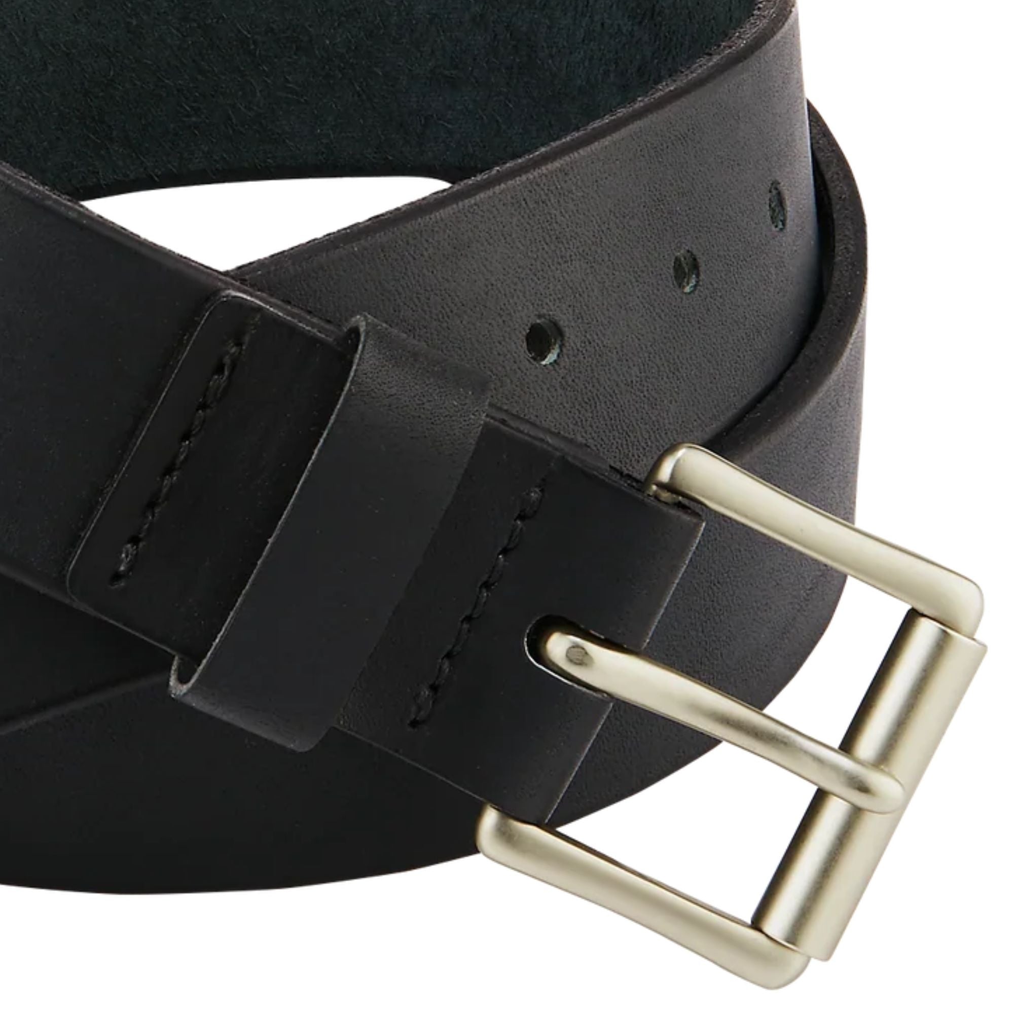 Heritage Leather Belt - Black