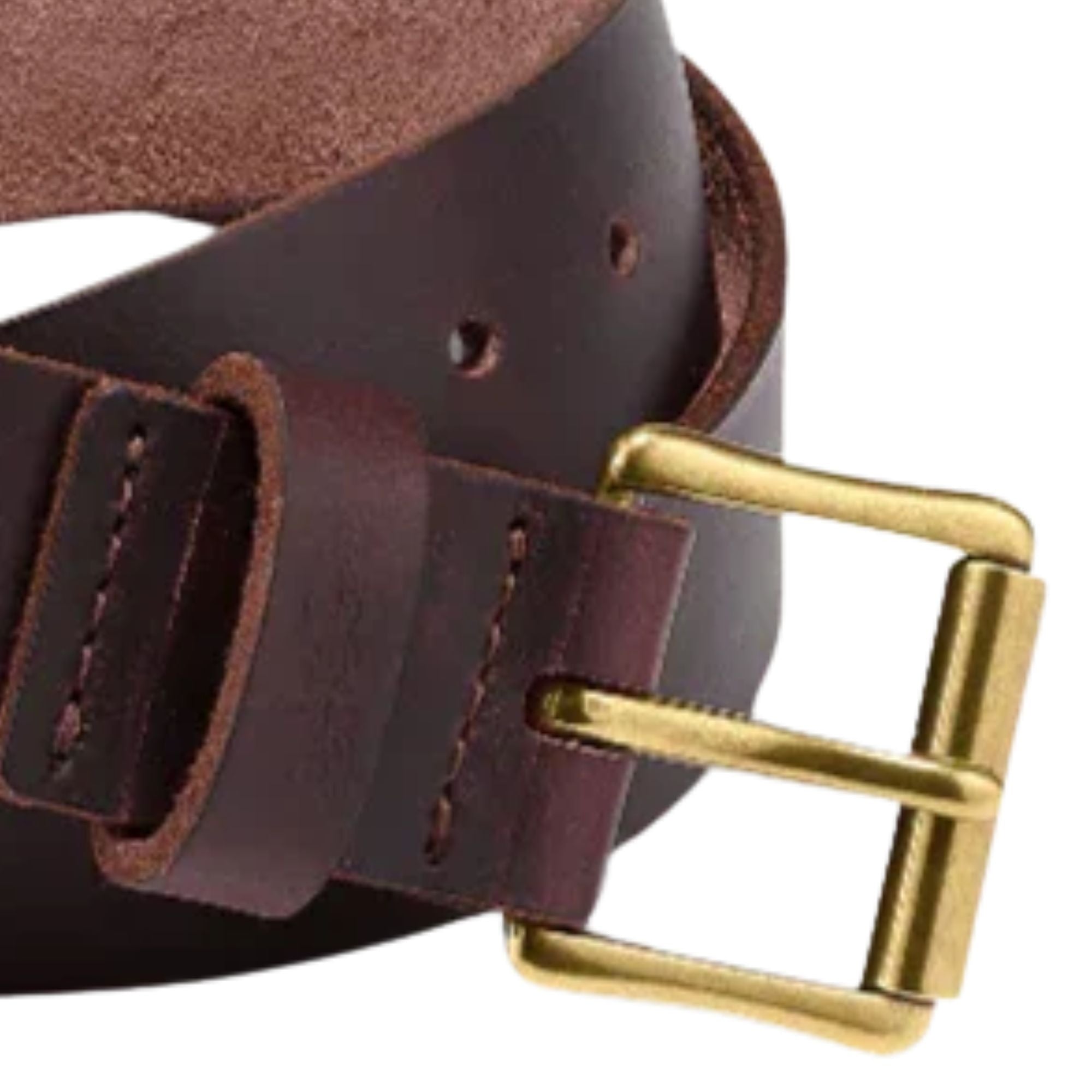 Heritage Leather Belt - Black Cherry