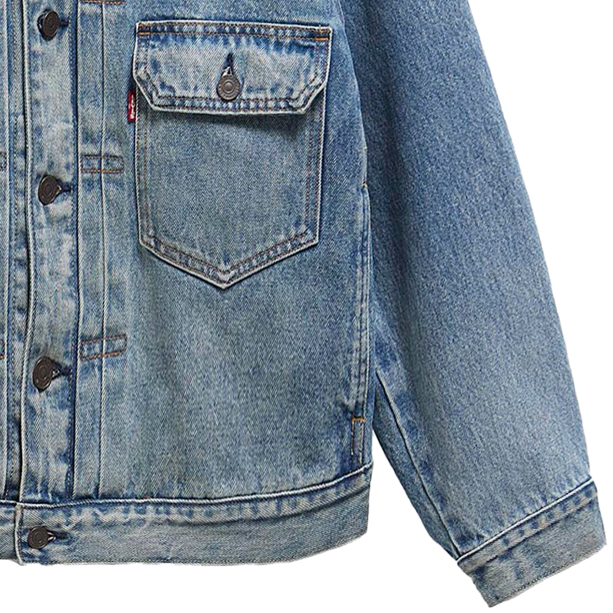 Barbour x Levis Type 2 Denim Jacket - Vintage Wash