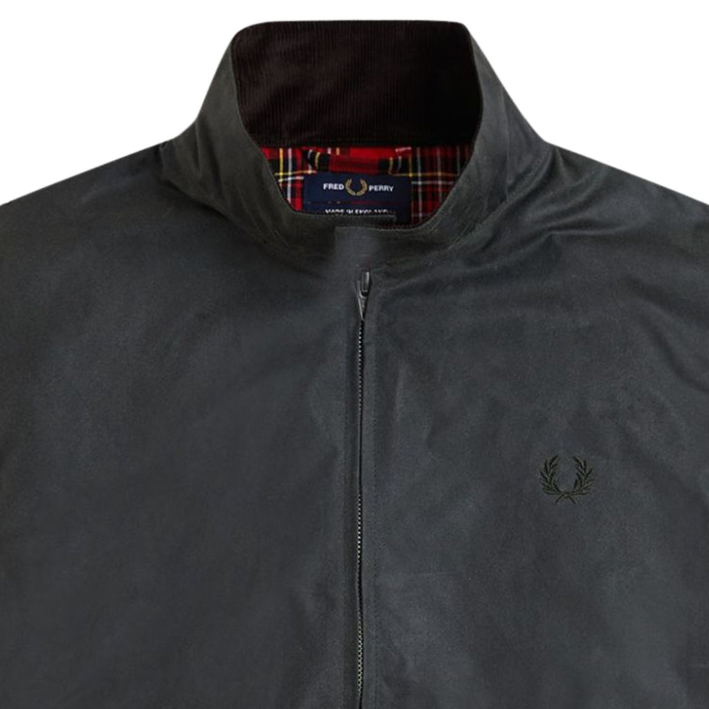 Waxed Harrington Jacket - Blackwatch