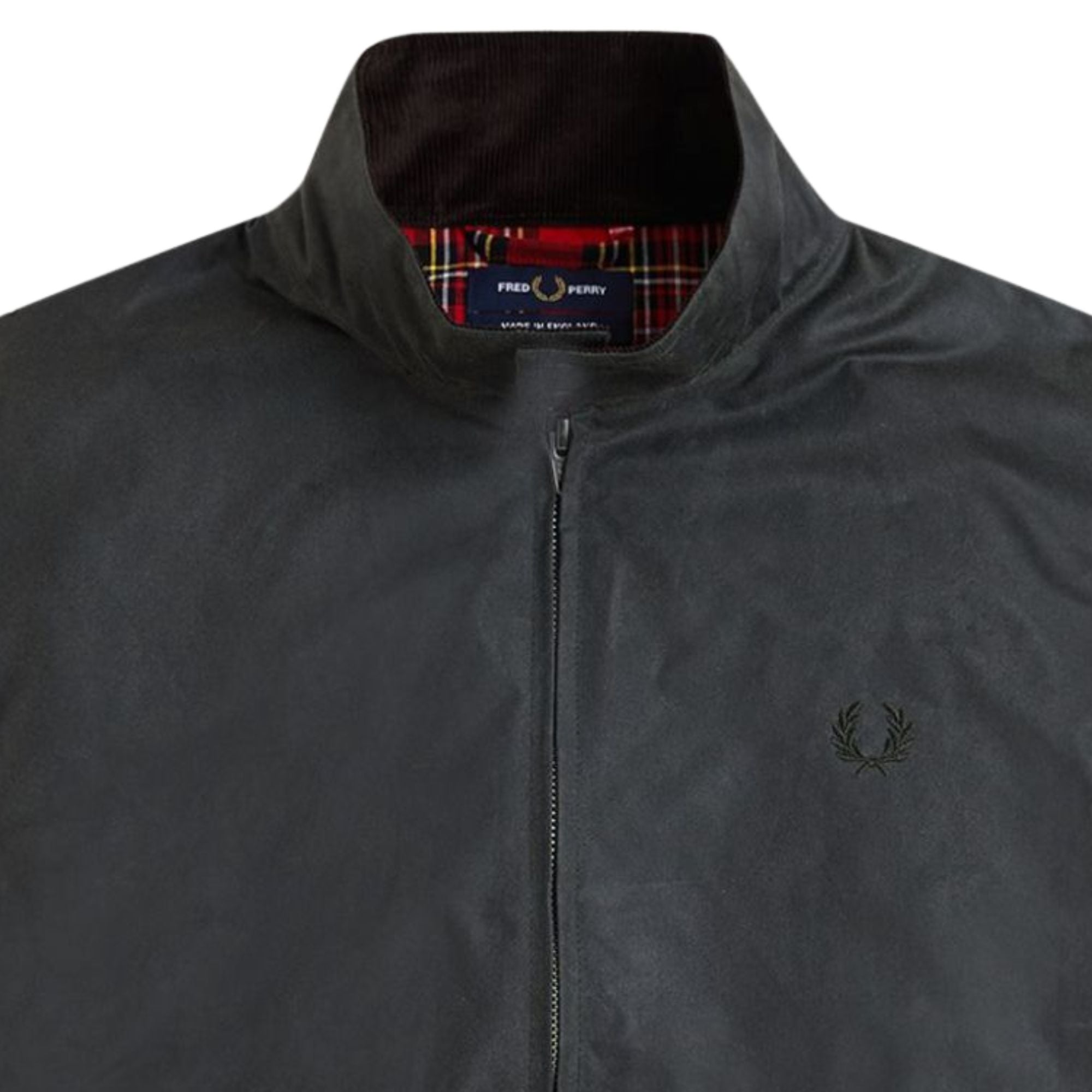 Waxed Harrington Jacket - Blackwatch