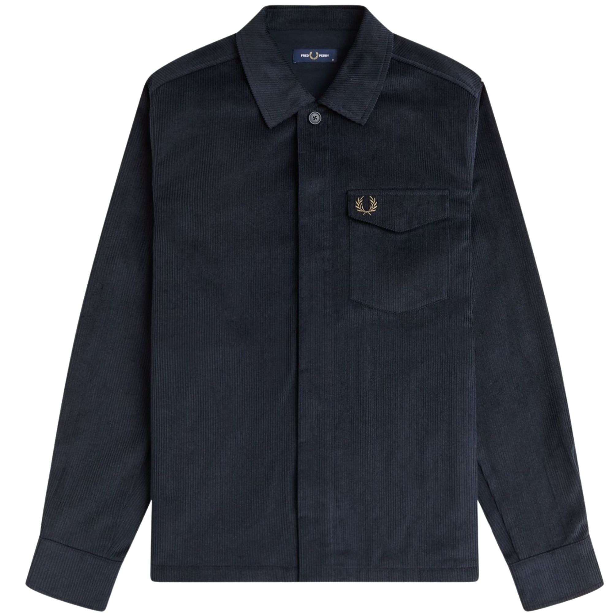 Corduroy Overshirt - Navy