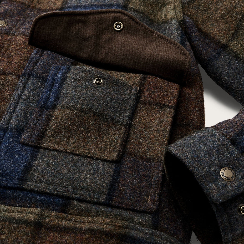 Filson Mackinaw Wool Work Jacket - Multi Check