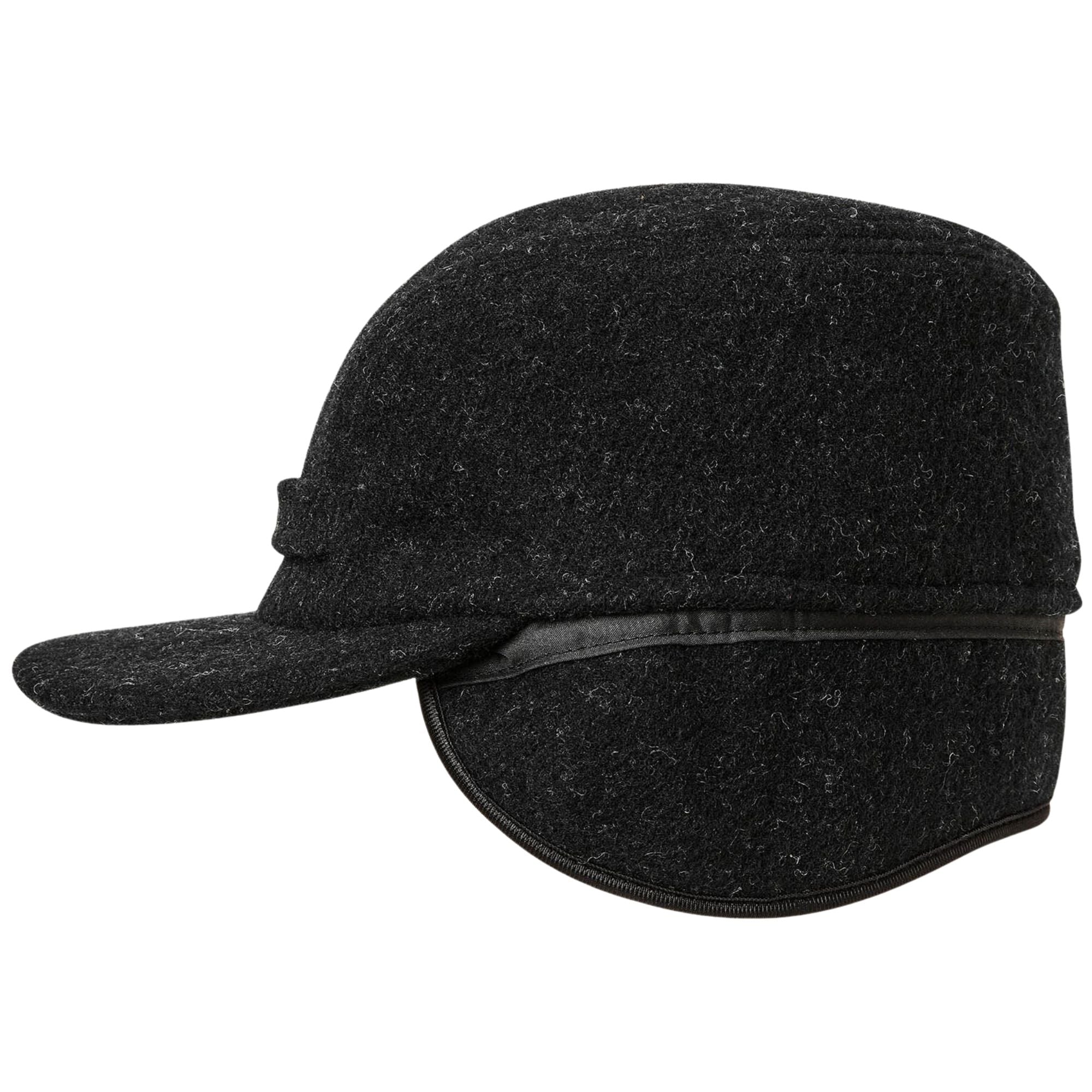 Mackinaw Wool Cap - Charcoal