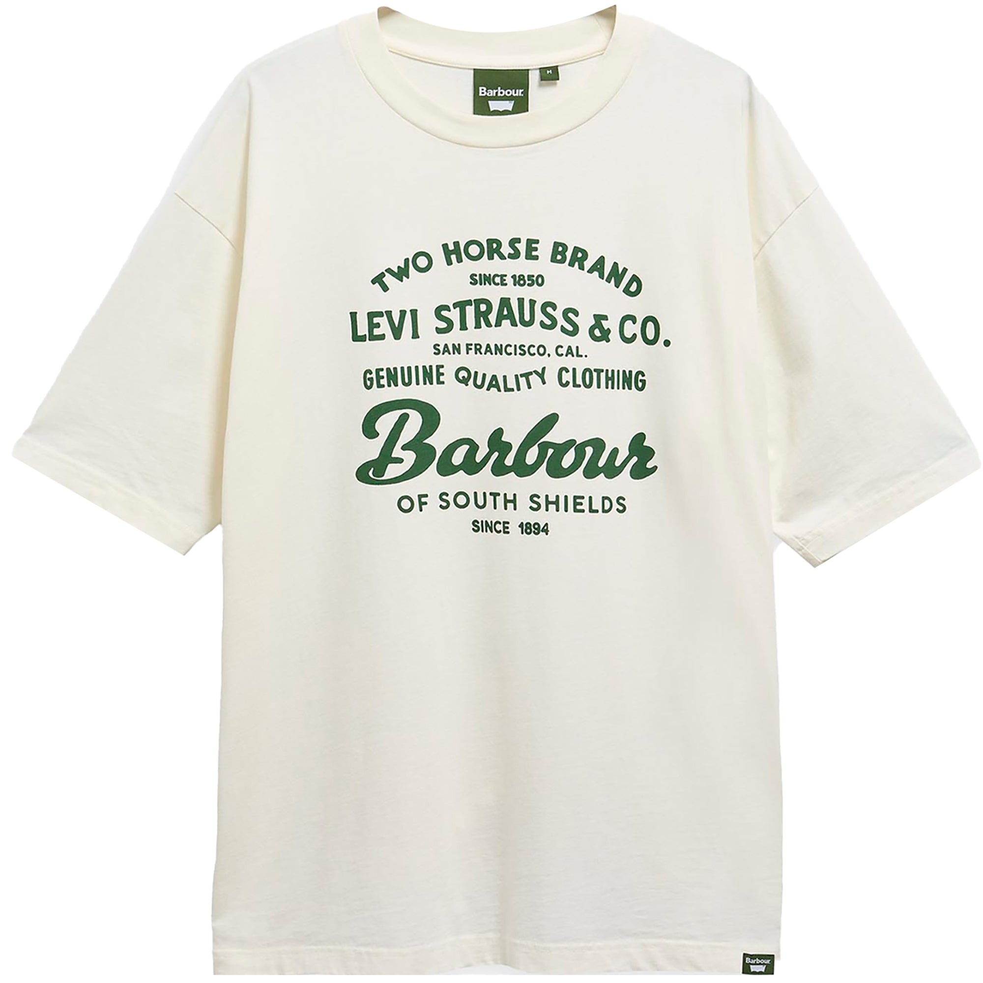 Barbour x Levis Graphic T-Shirt - White