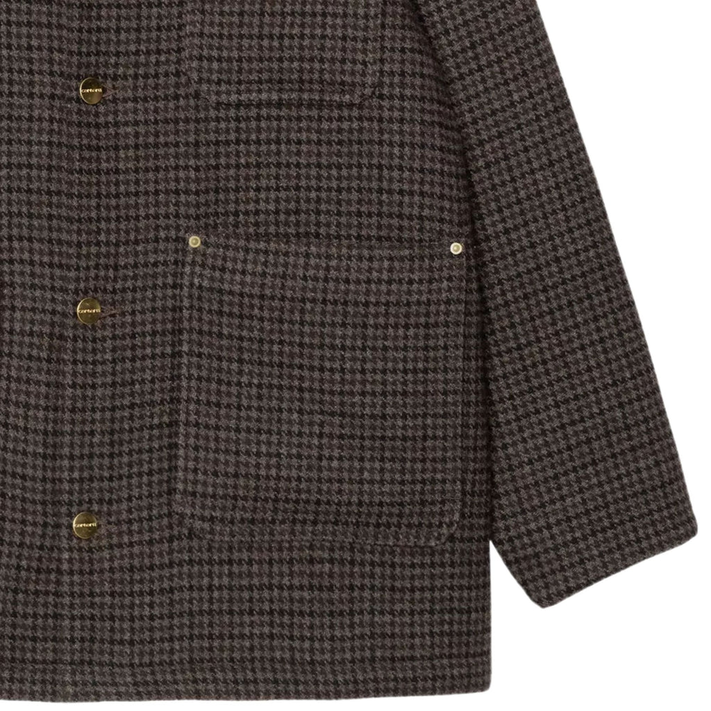 Carhartt WIP Lowis Chore Coat - Houndstooth