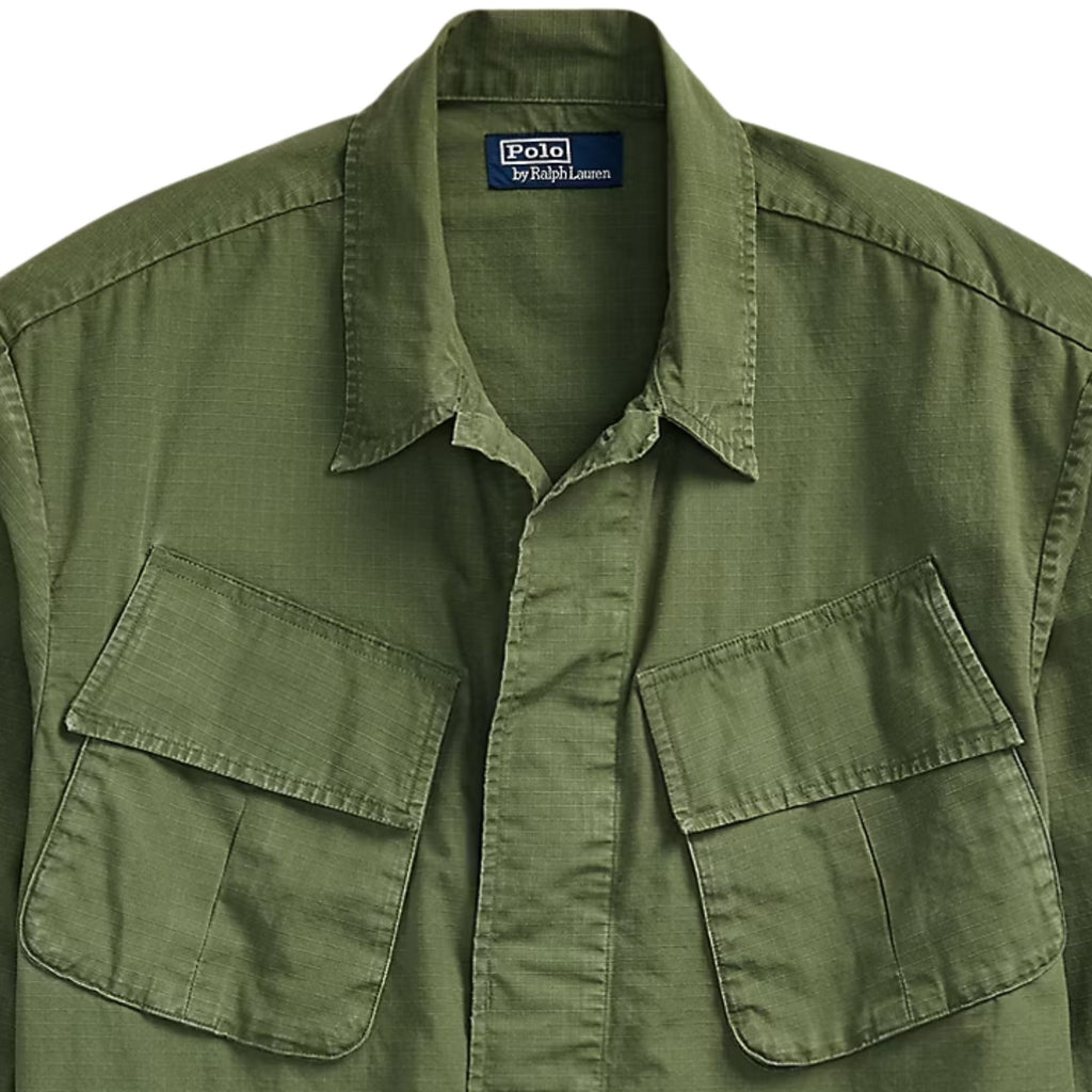 Polo Ralph Lauren Ripstop Utility Overshirt - Green