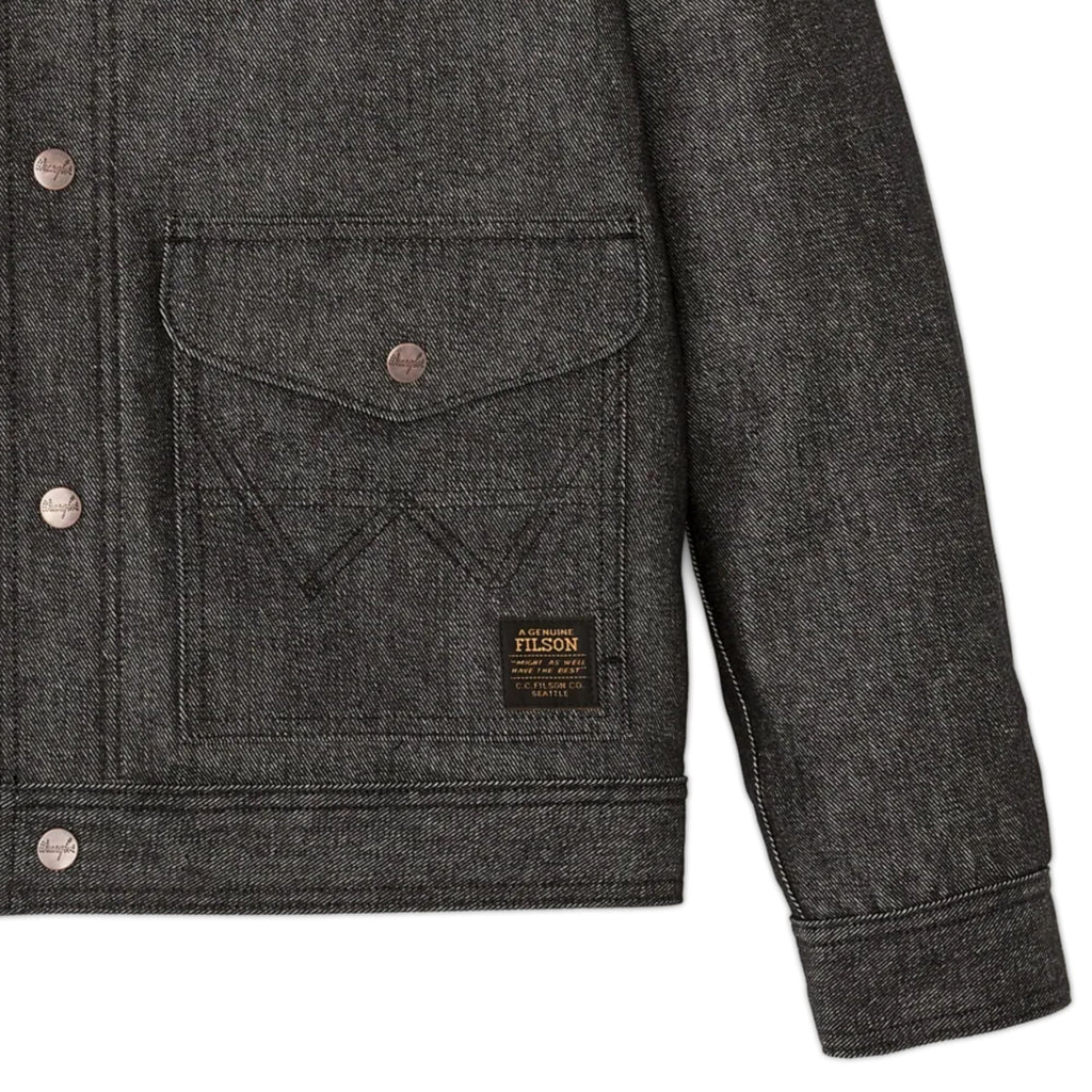 Filson x Wrangler Denim Work Jacket - Black