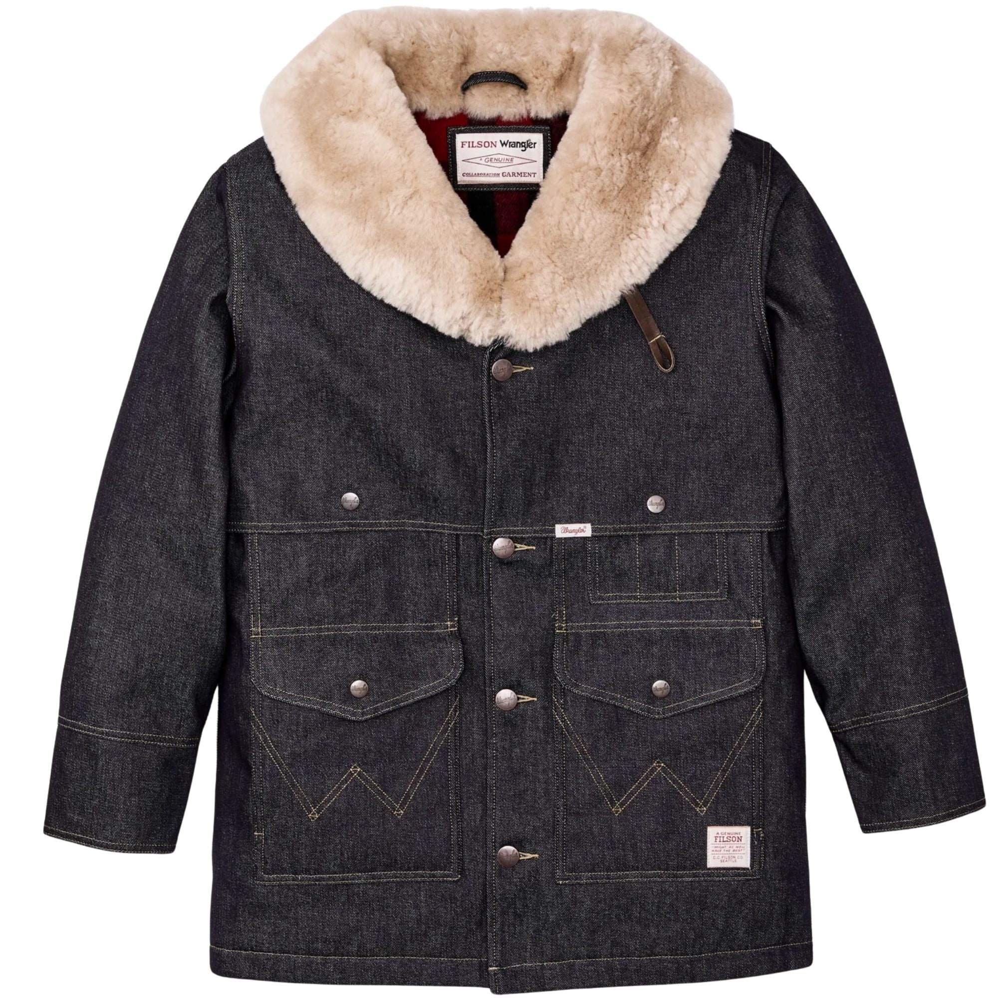 Filson x Wrangler Packer Coat  - Indigo