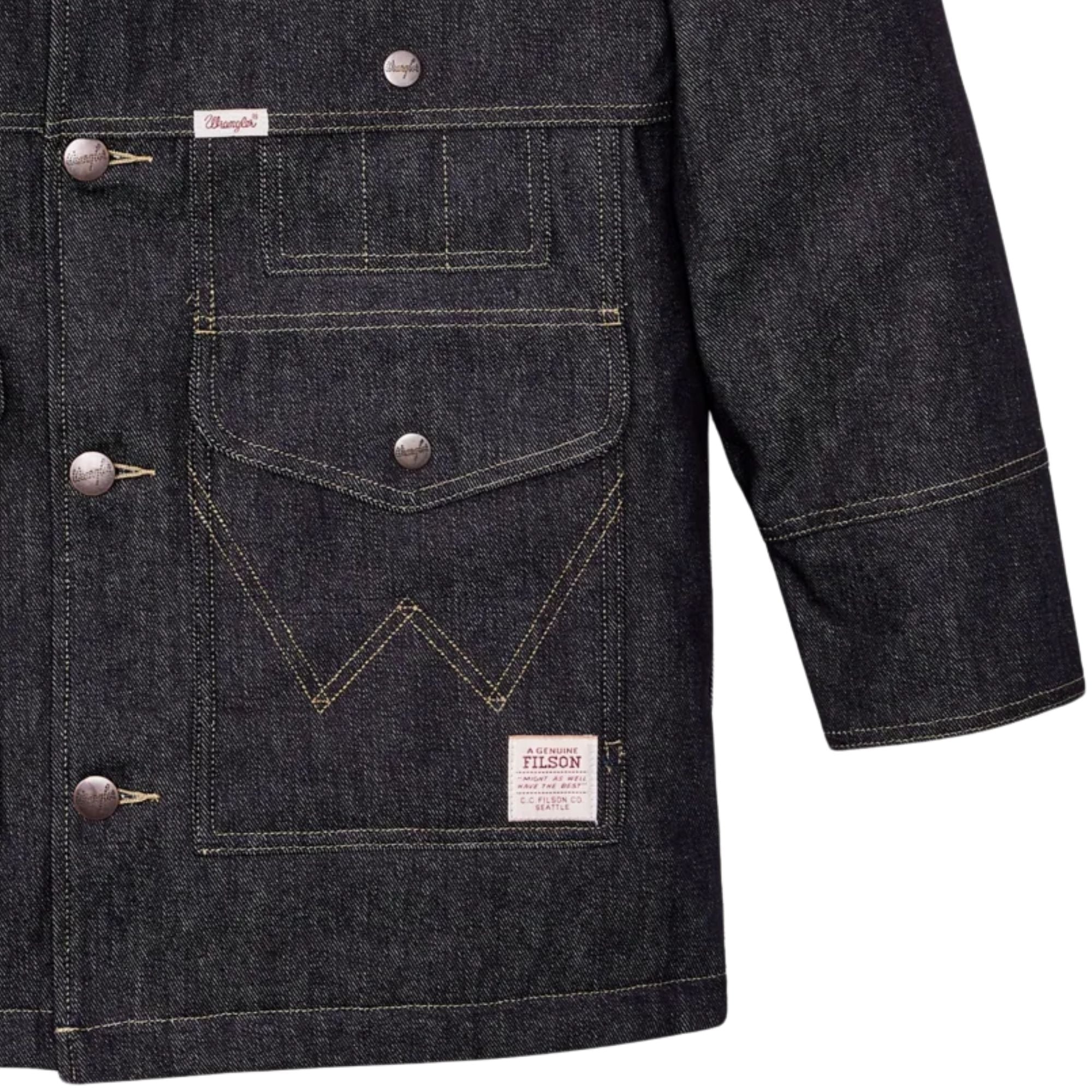 Filson x Wrangler Packer Coat  - Indigo