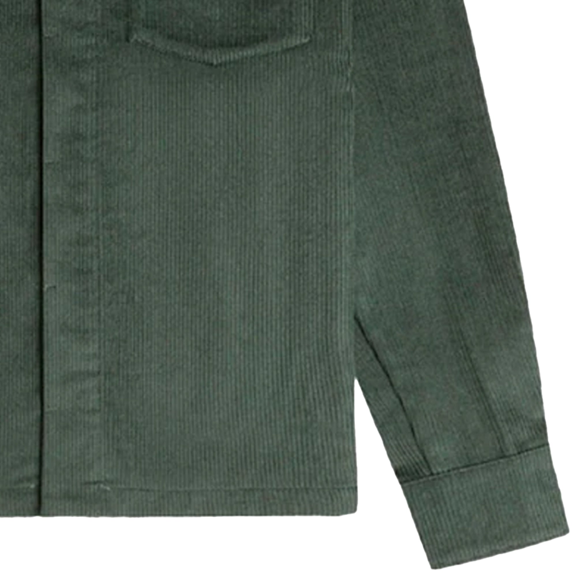 Fred Perry Corduroy Overshirt - Court Green