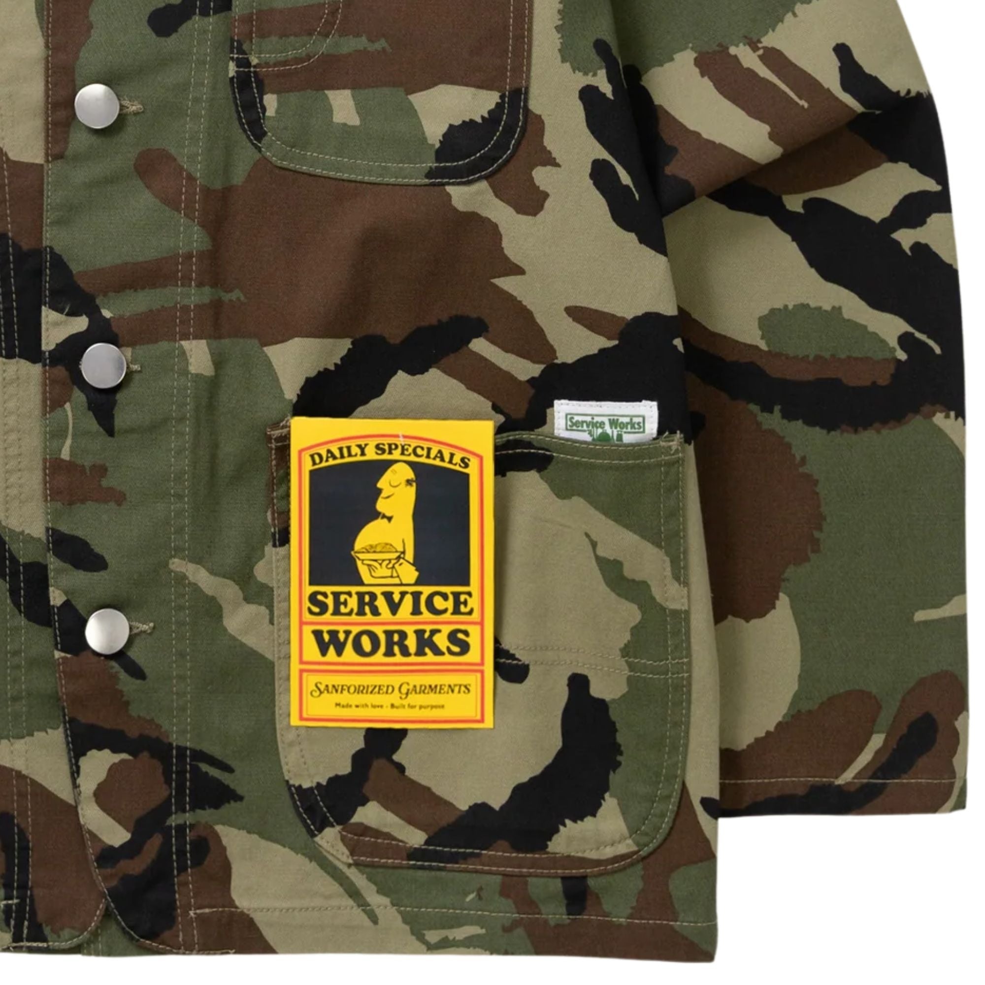 Patterned Coverall 2.0 - Woodland