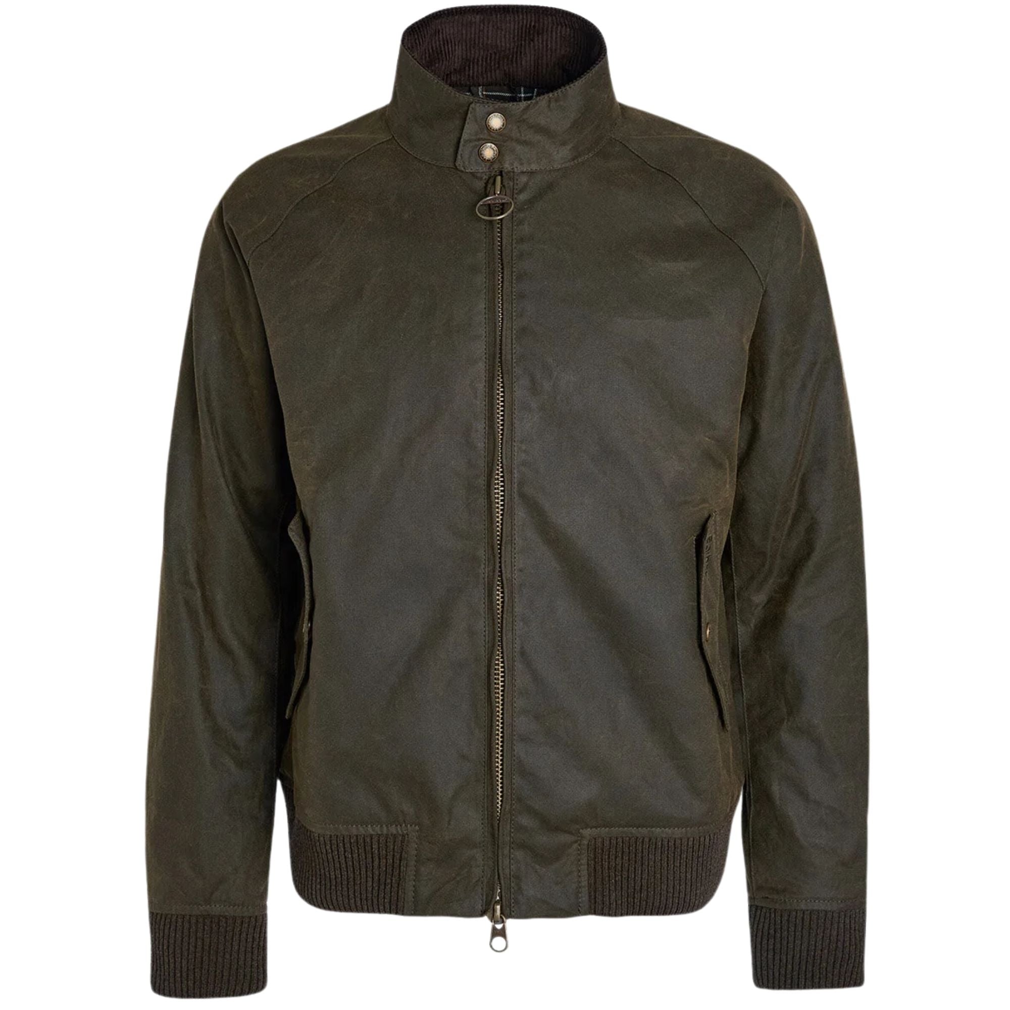 Porton Wax Jacket - Olive