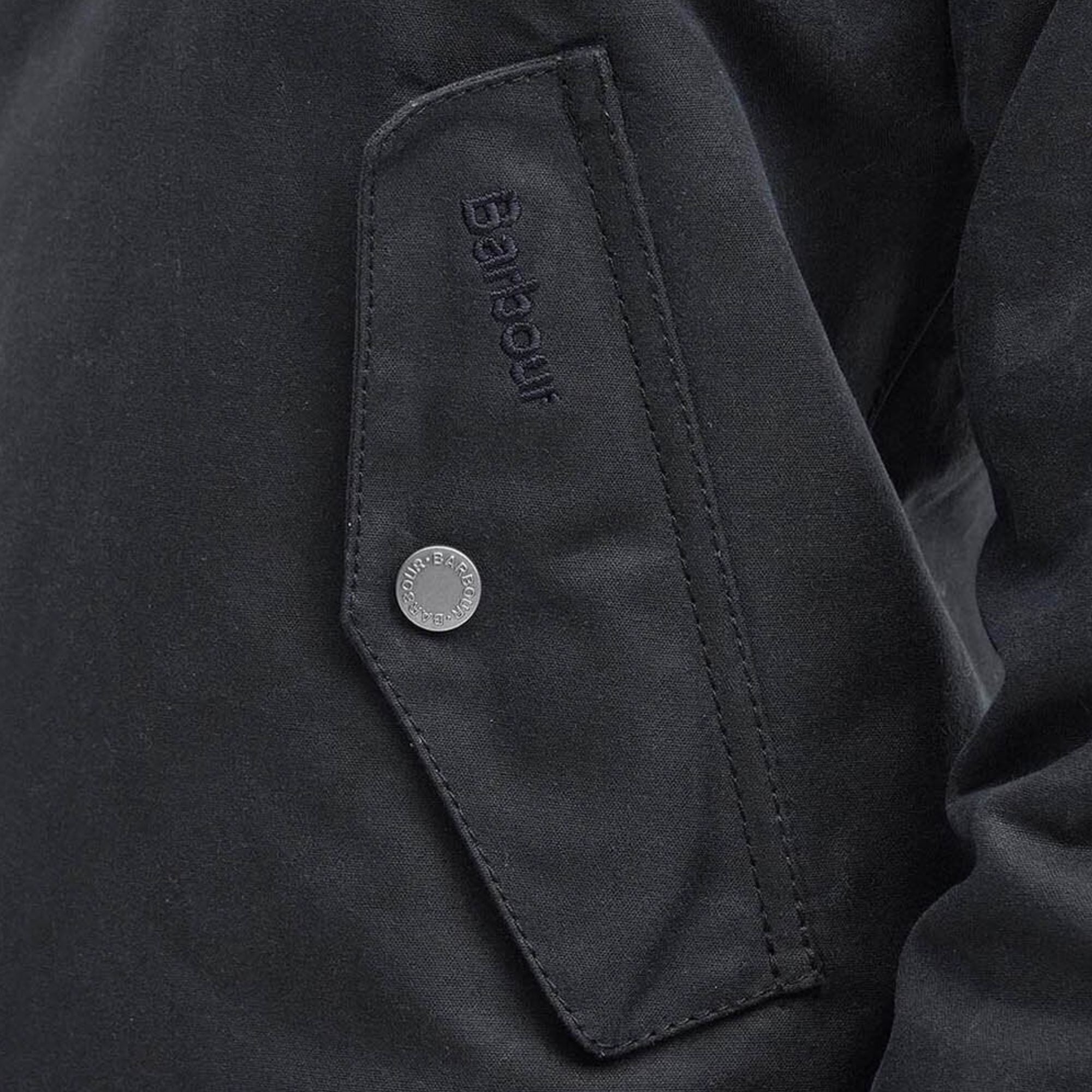 Porton Wax Jacket - Black
