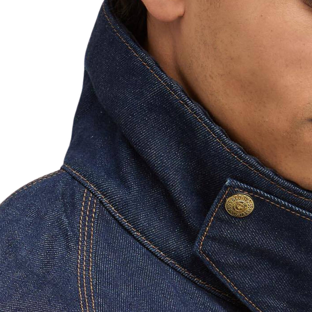 Barbour x Levis x Levi's Oversized Bedale Denim Jacket - Denim