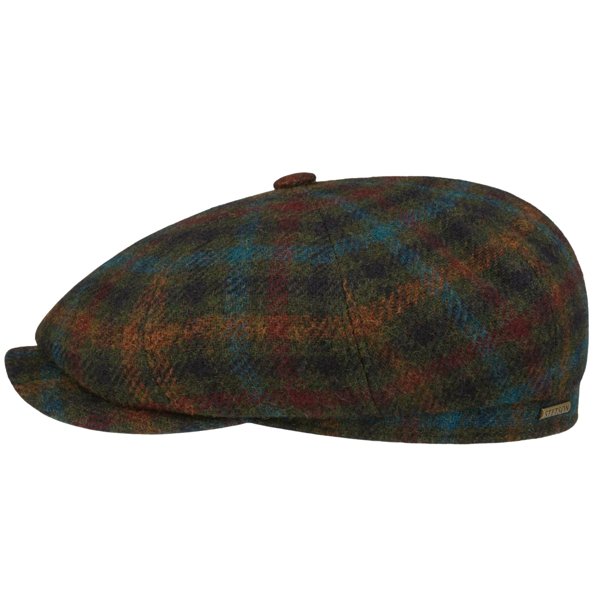 Stetson Hats Hatteras Haworth Wool Flat Cap - Multi
