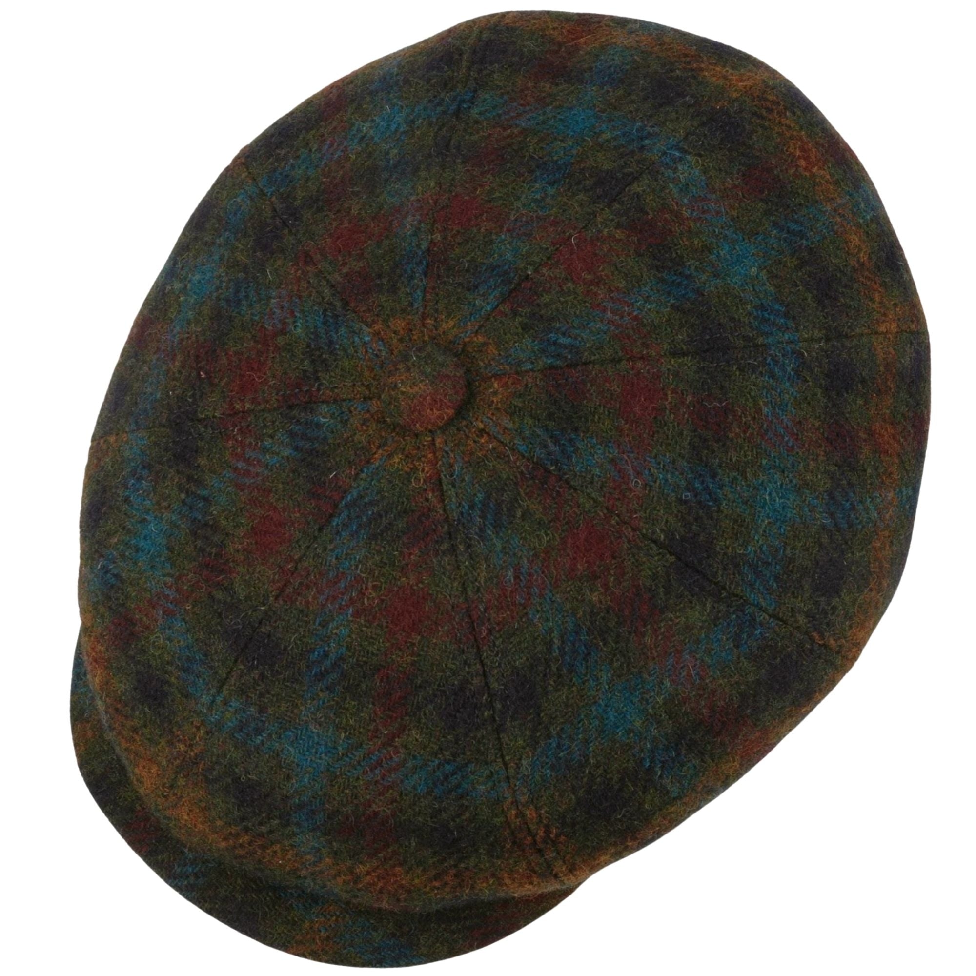 Stetson Hats Hatteras Haworth Wool Flat Cap - Multi