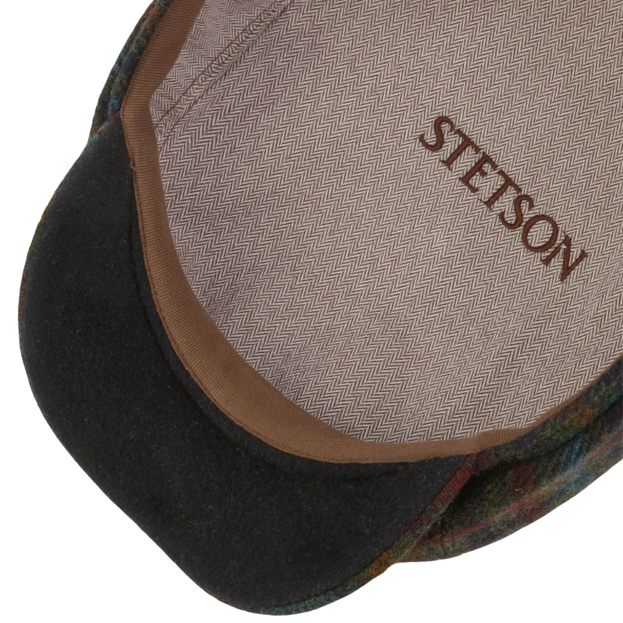 Stetson Hats Hatteras Haworth Wool Flat Cap - Multi