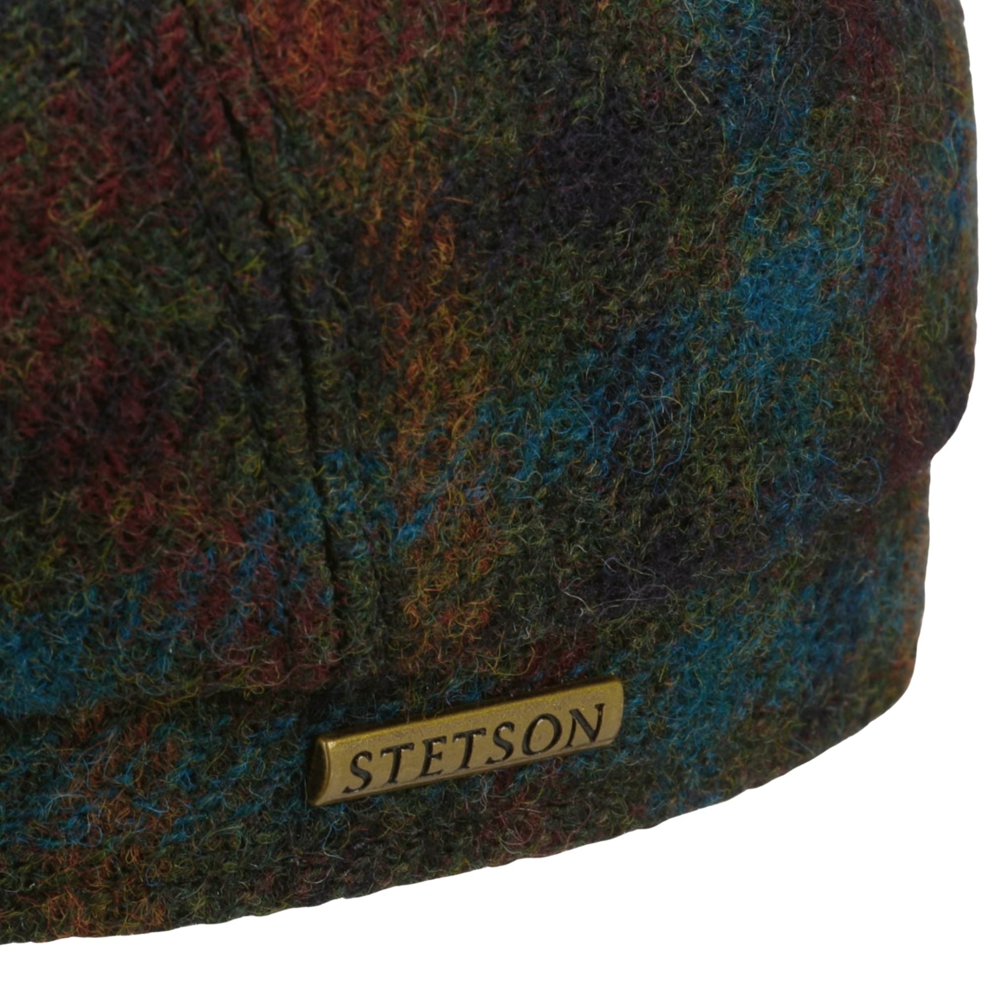 Stetson Hats Hatteras Haworth Wool Flat Cap - Multi