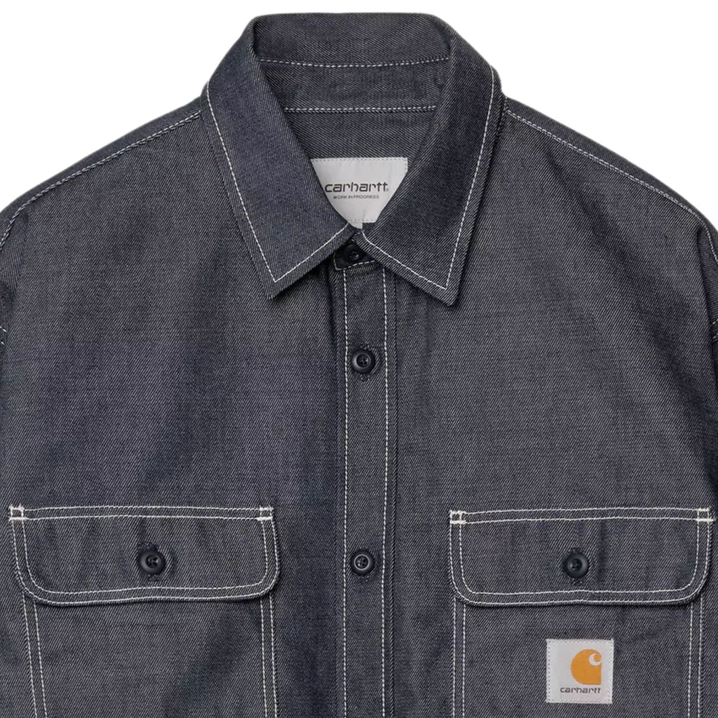 Tigan Shirt Jac - Blue Rigid