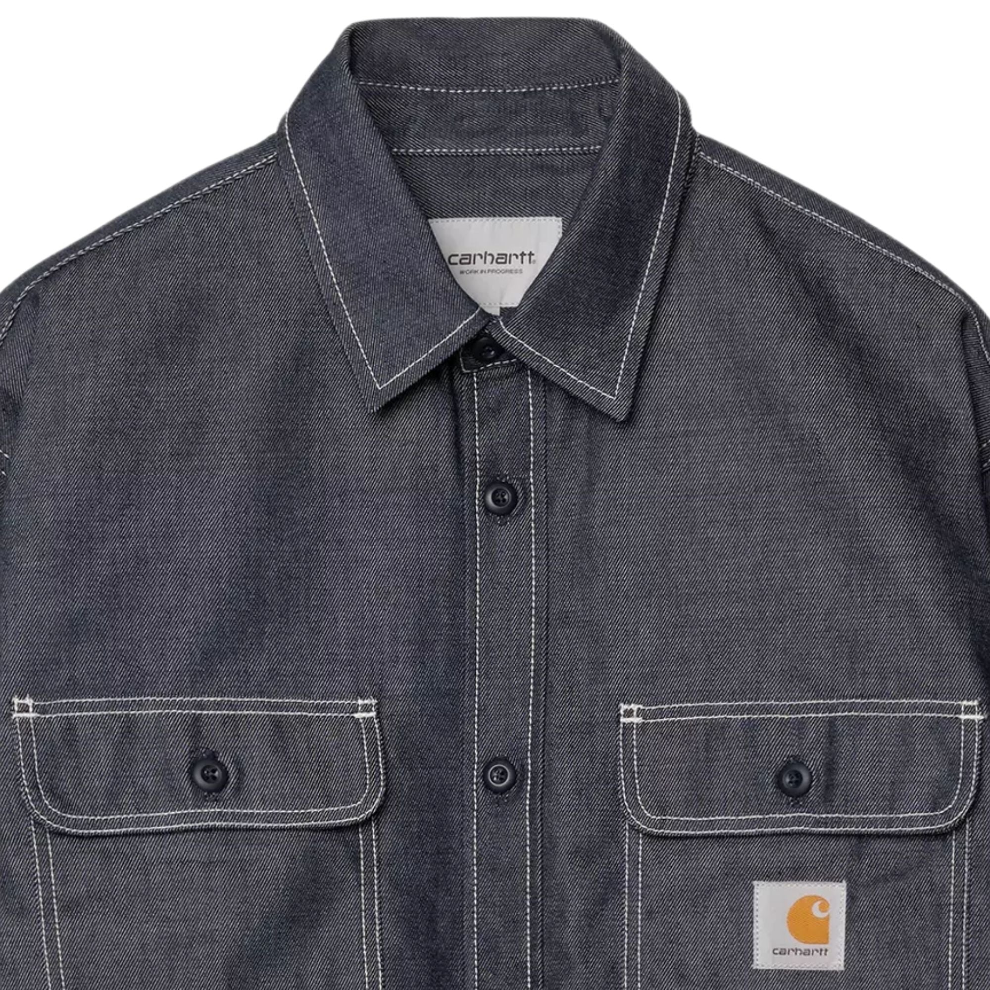 Tigan Shirt Jac - Blue Rigid