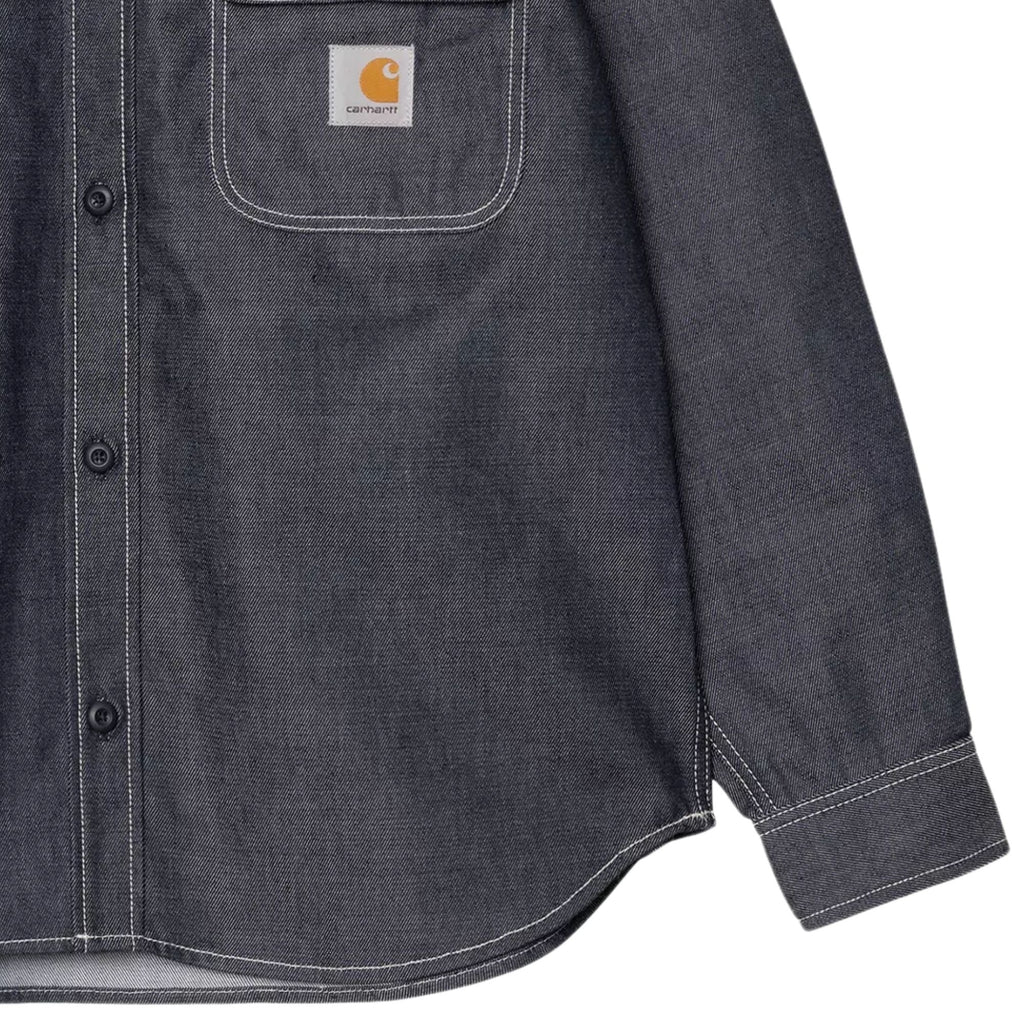 Tigan Shirt Jac - Blue Rigid