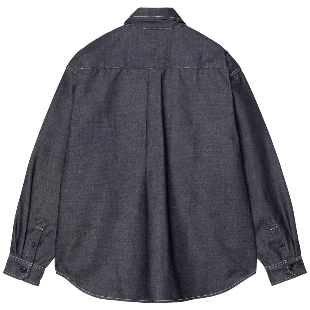 Tigan Shirt Jac - Blue Rigid