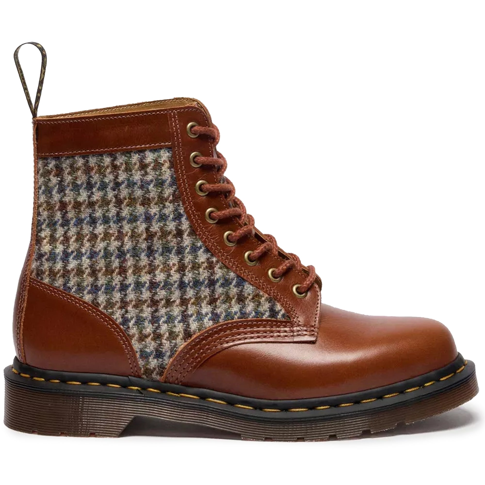 Dr. Martens Made In England 1460 Harris Tweed - Amber Tan