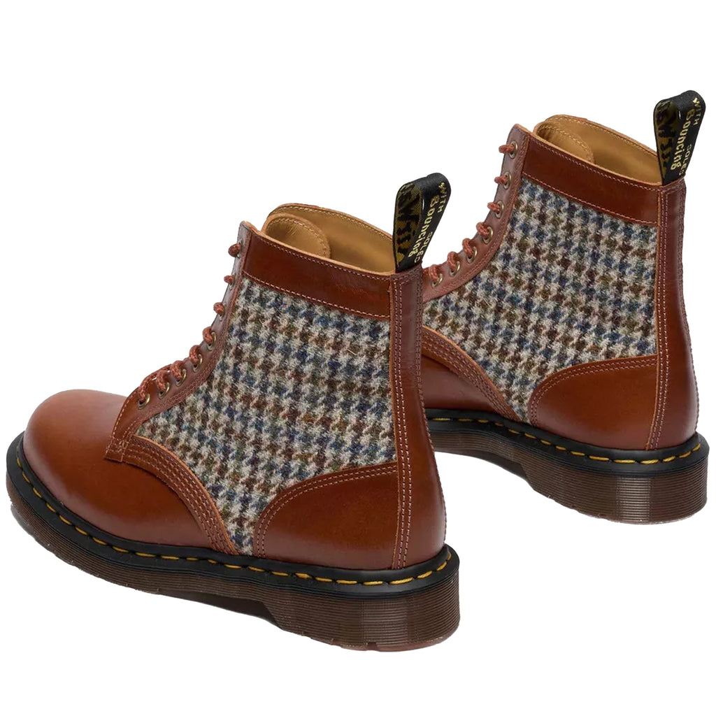Dr. Martens Made In England 1460 Harris Tweed - Amber Tan