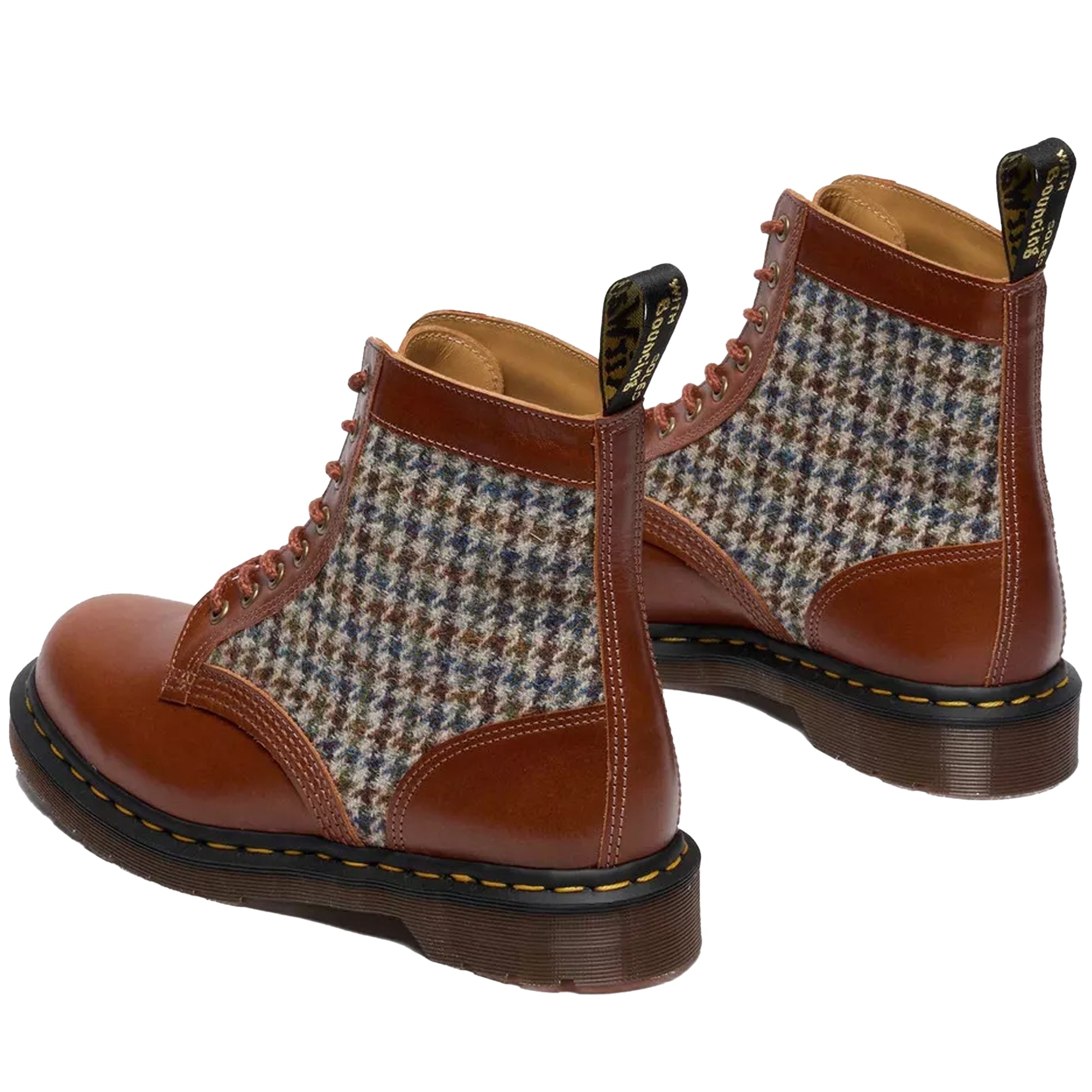 Dr. Martens Made In England 1460 Harris Tweed - Amber Tan