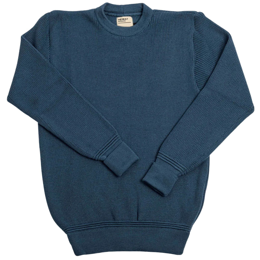 Heimat Merino Rundhals - Trail Blue