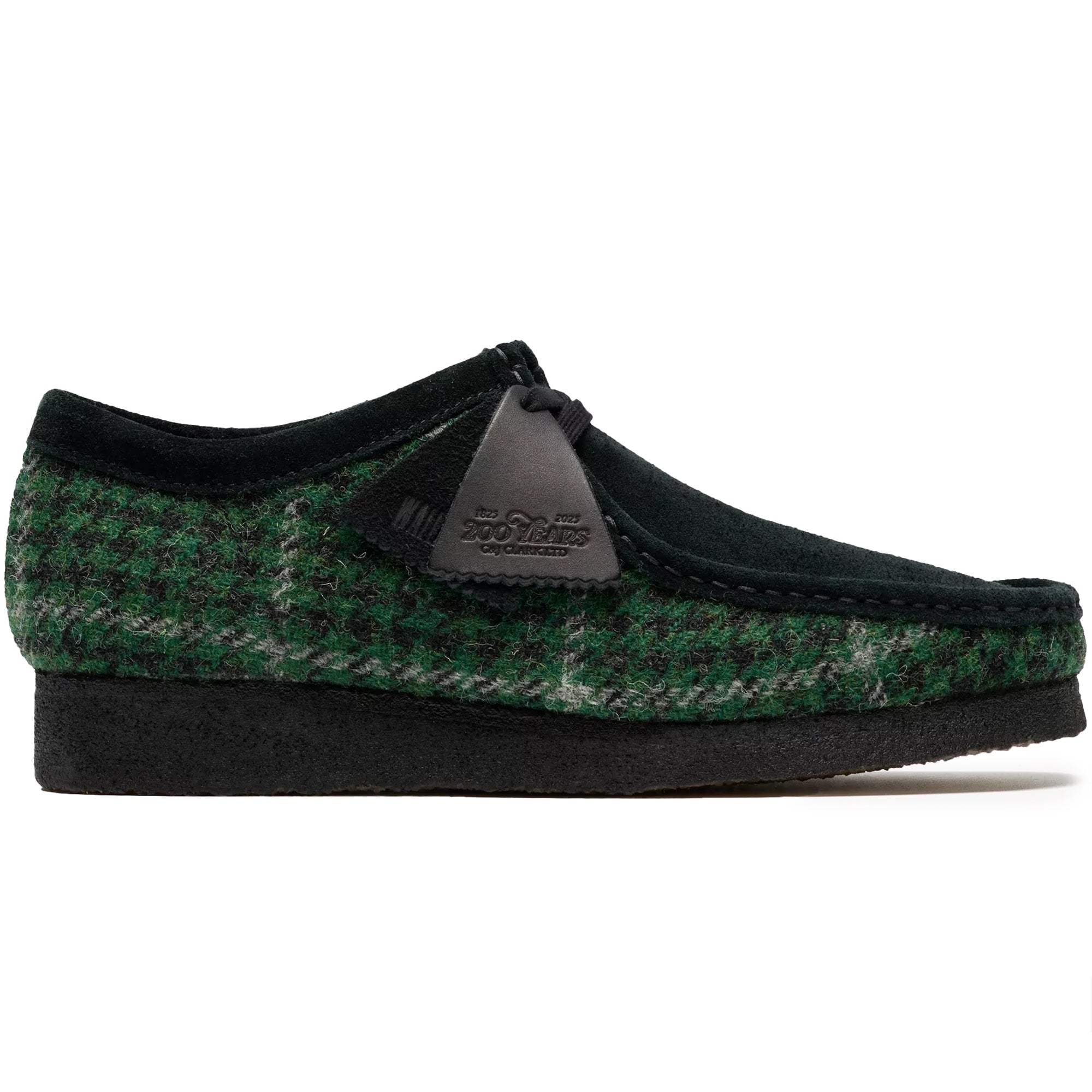 Wallabee Harris Tweed - Green Combo