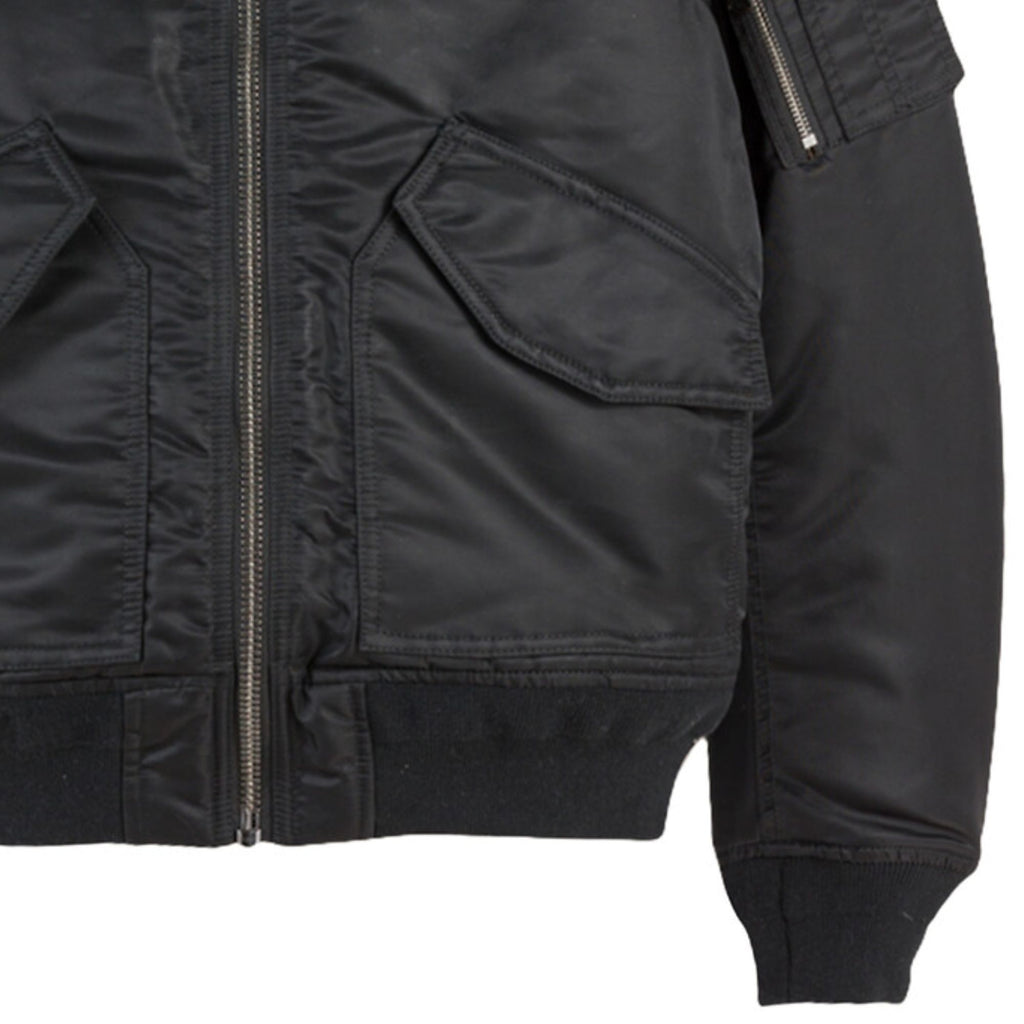 Schott NYC CWU 90's Fit Bomber Jacket - Black