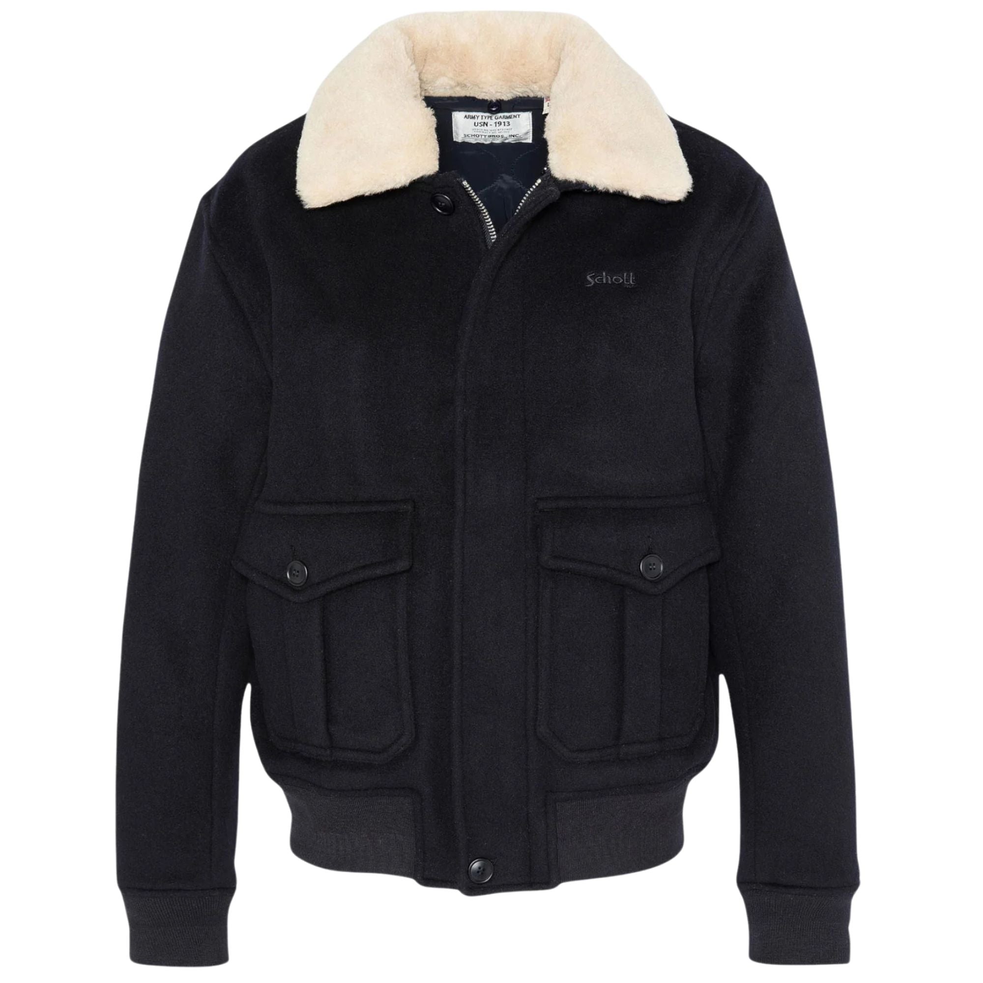 Schott NYC Air Guard Jacket - Navy