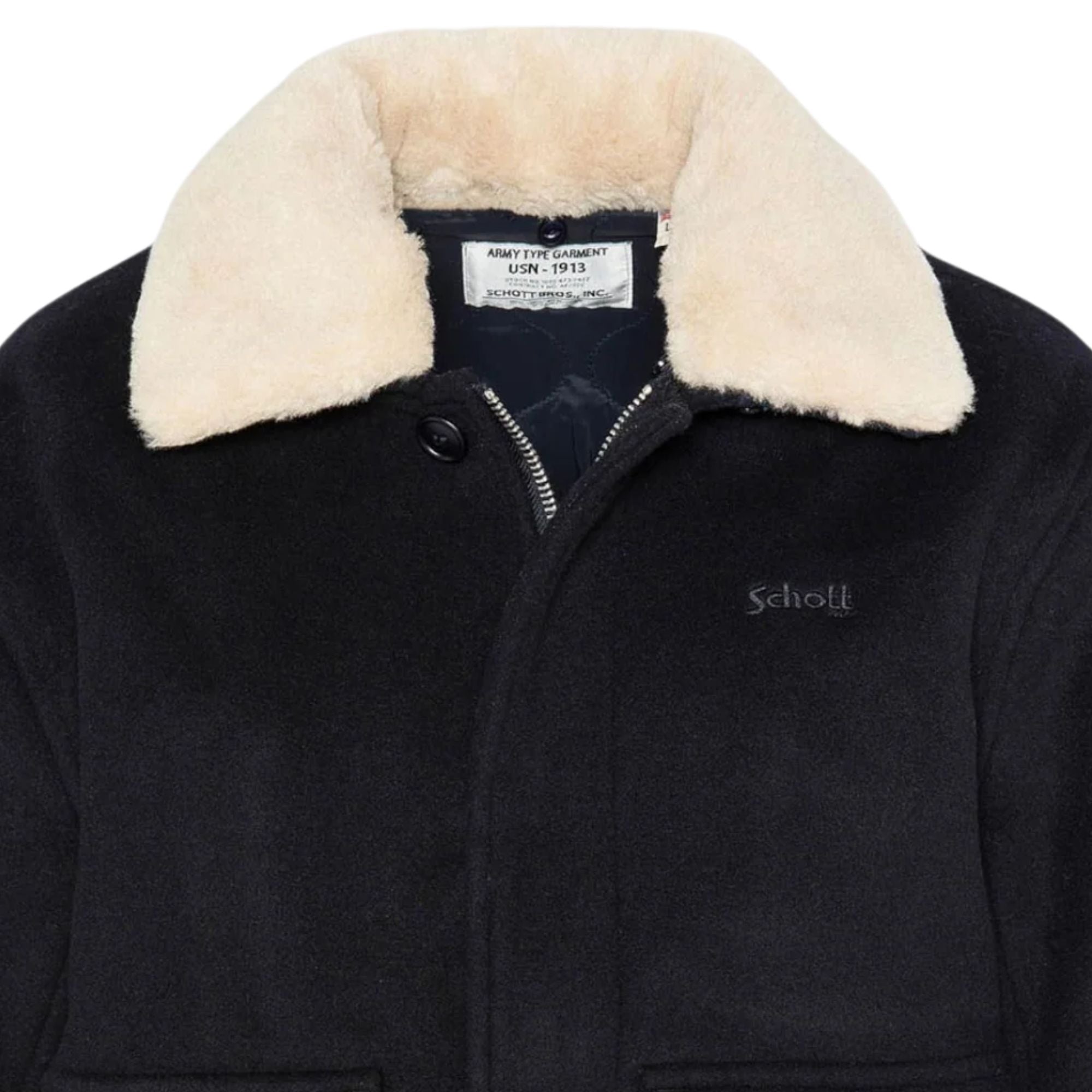 Schott NYC Air Guard Jacket - Navy