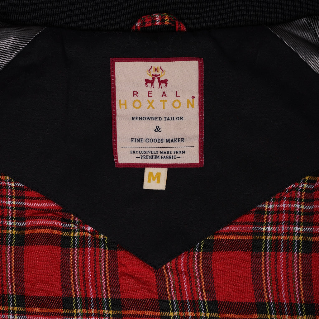 Real Hoxton Harrington Jacket - Black