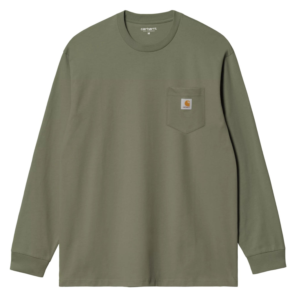 Carhartt WIP Long Sleeve Pocket T-Shirt - Leaf