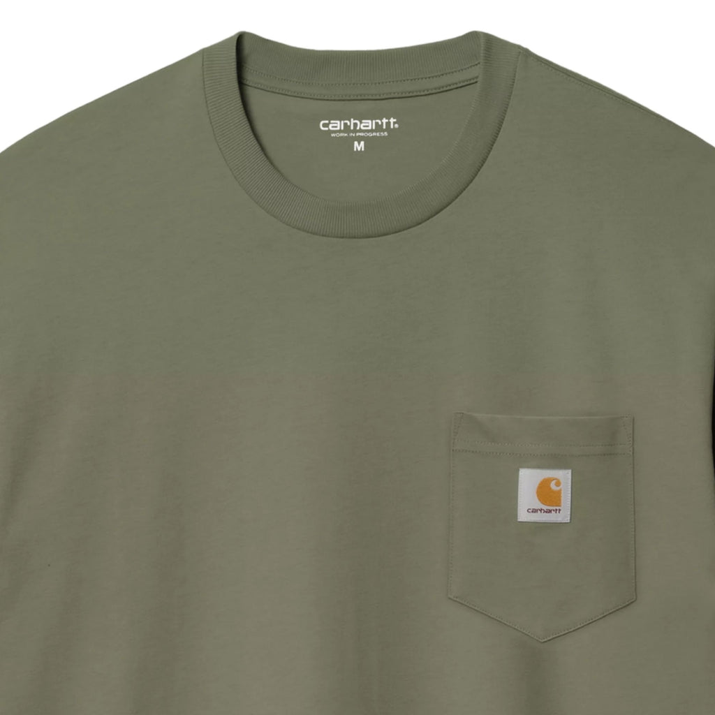 Carhartt WIP Long Sleeve Pocket T-Shirt - Leaf