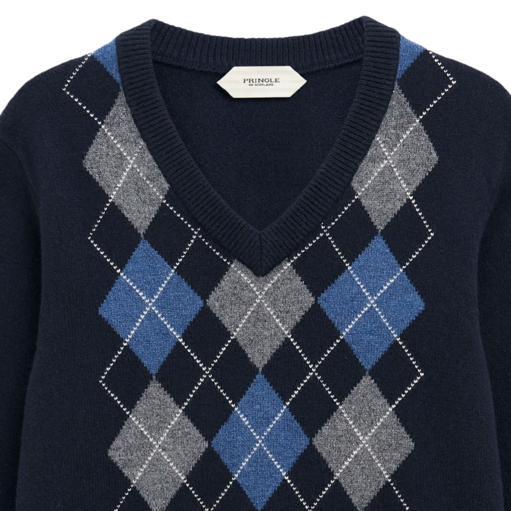 Pringle of Scotland Argyle Jumper - Navy