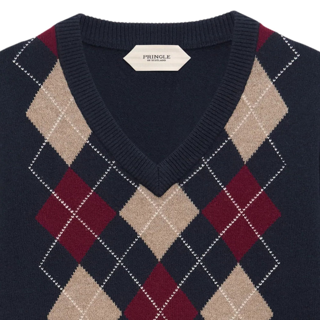 Pringle of Scotland Argyle Jumper - Navy