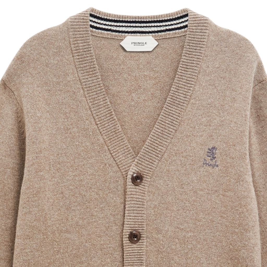 Pringle of Scotland Cardigan - Mushroom