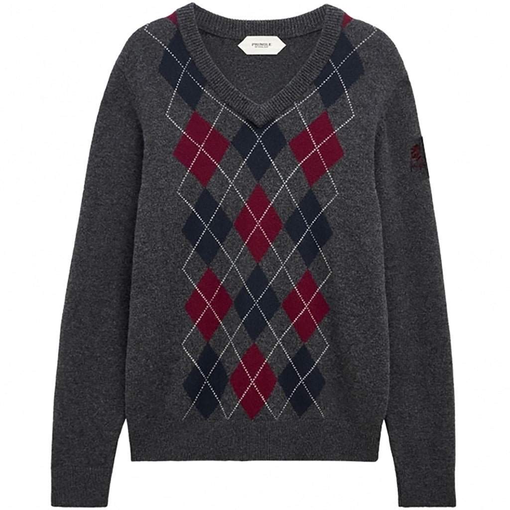 Pringle of Scotland Argyle Jumper - Charcoal