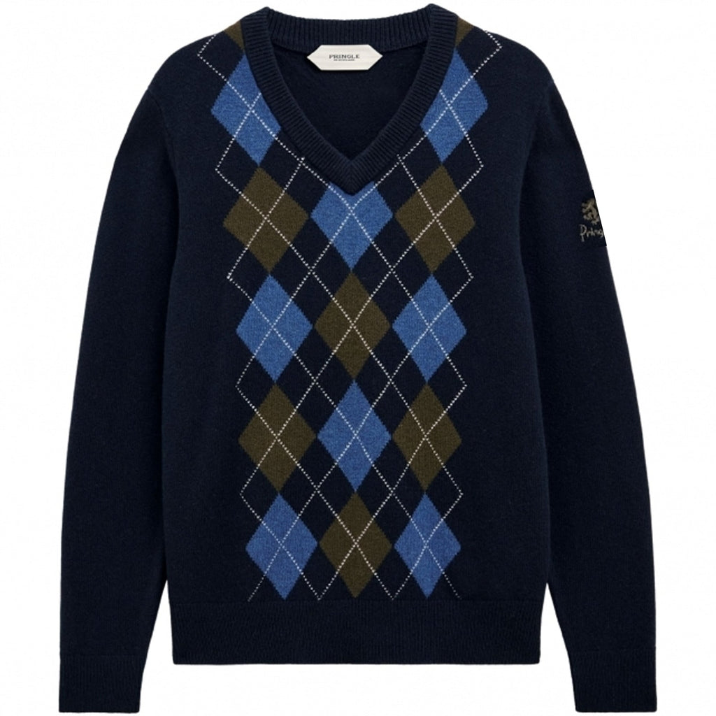 Pringle of Scotland Argyle Jumper - Navy