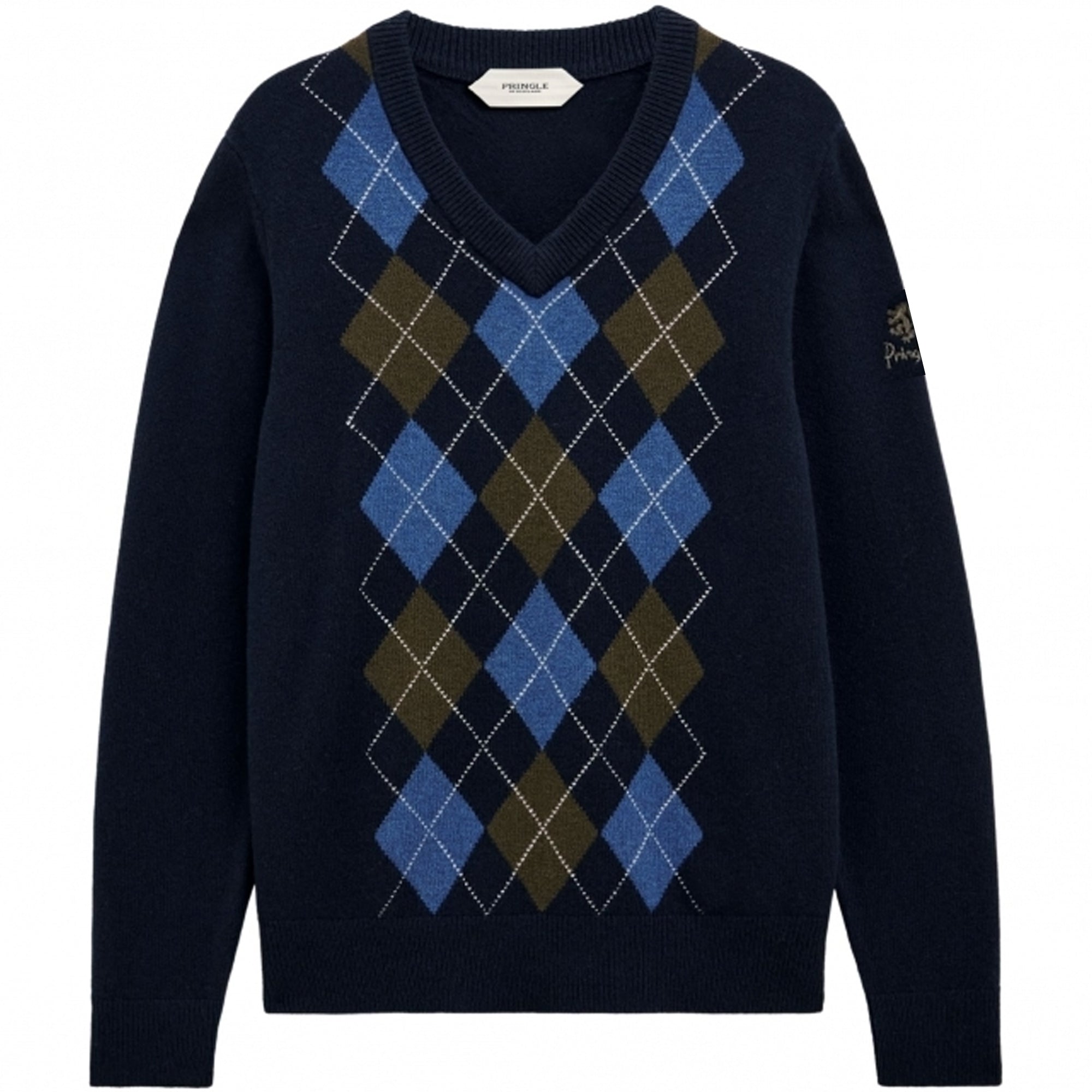 Pringle of Scotland Argyle Jumper - Navy