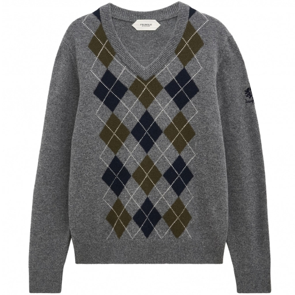 Pringle of Scotland Argyle Jumper - Grey